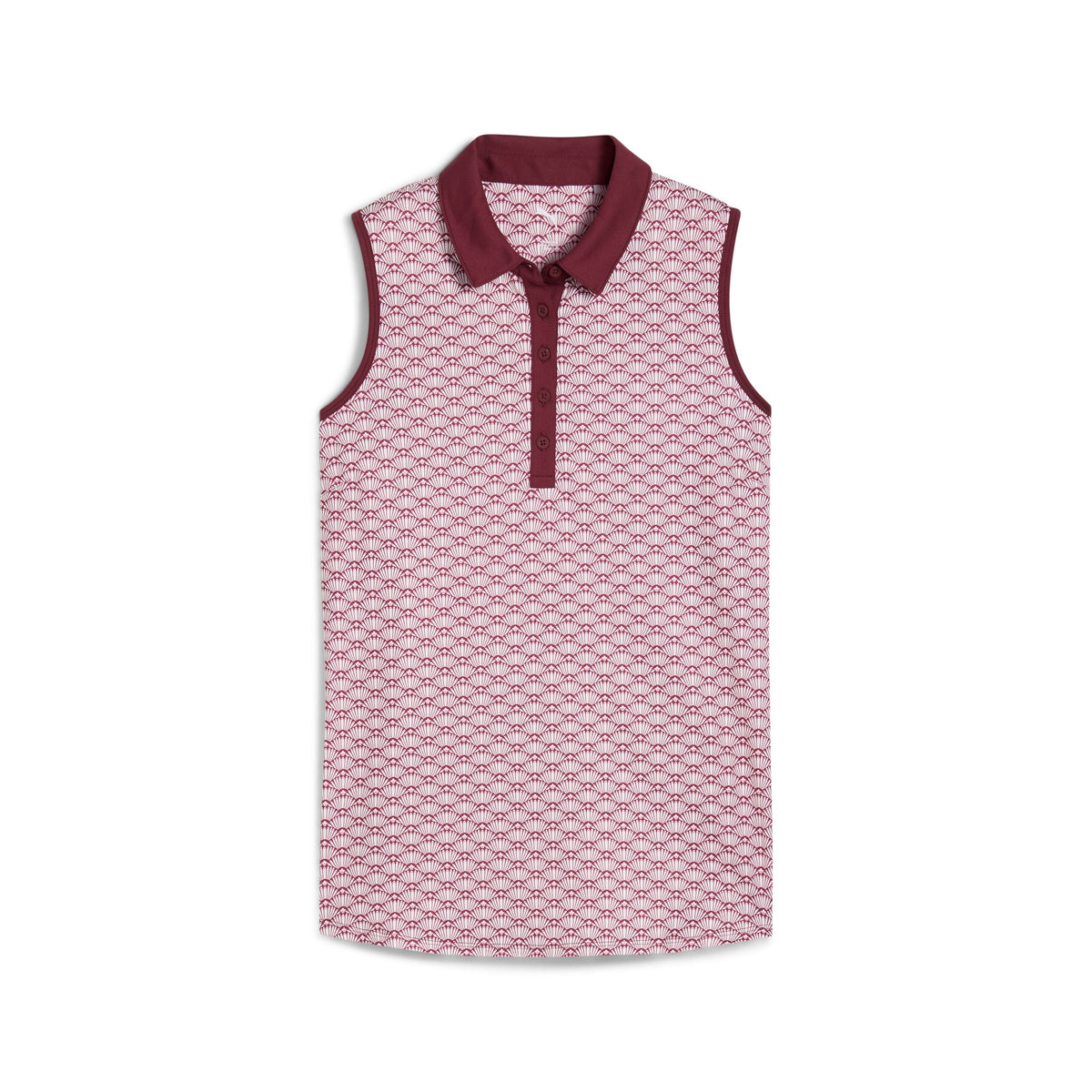 Women's CLOUDSPUN Scallop Sleeveless Golf Polo / Puma Golf Popular
