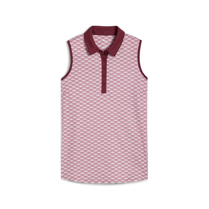 Women's CLOUDSPUN Scallop Sleeveless Golf Polo / Puma Golf Popular