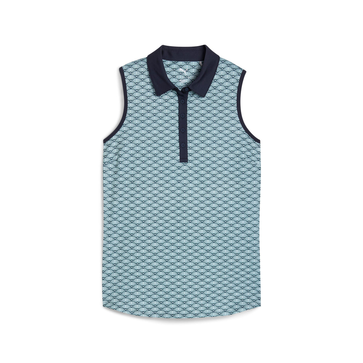 Women's CLOUDSPUN Scallop Sleeveless Golf Polo / Puma Golf Popular