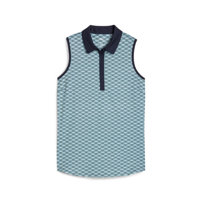 Women's CLOUDSPUN Scallop Sleeveless Golf Polo / Puma Golf Popular