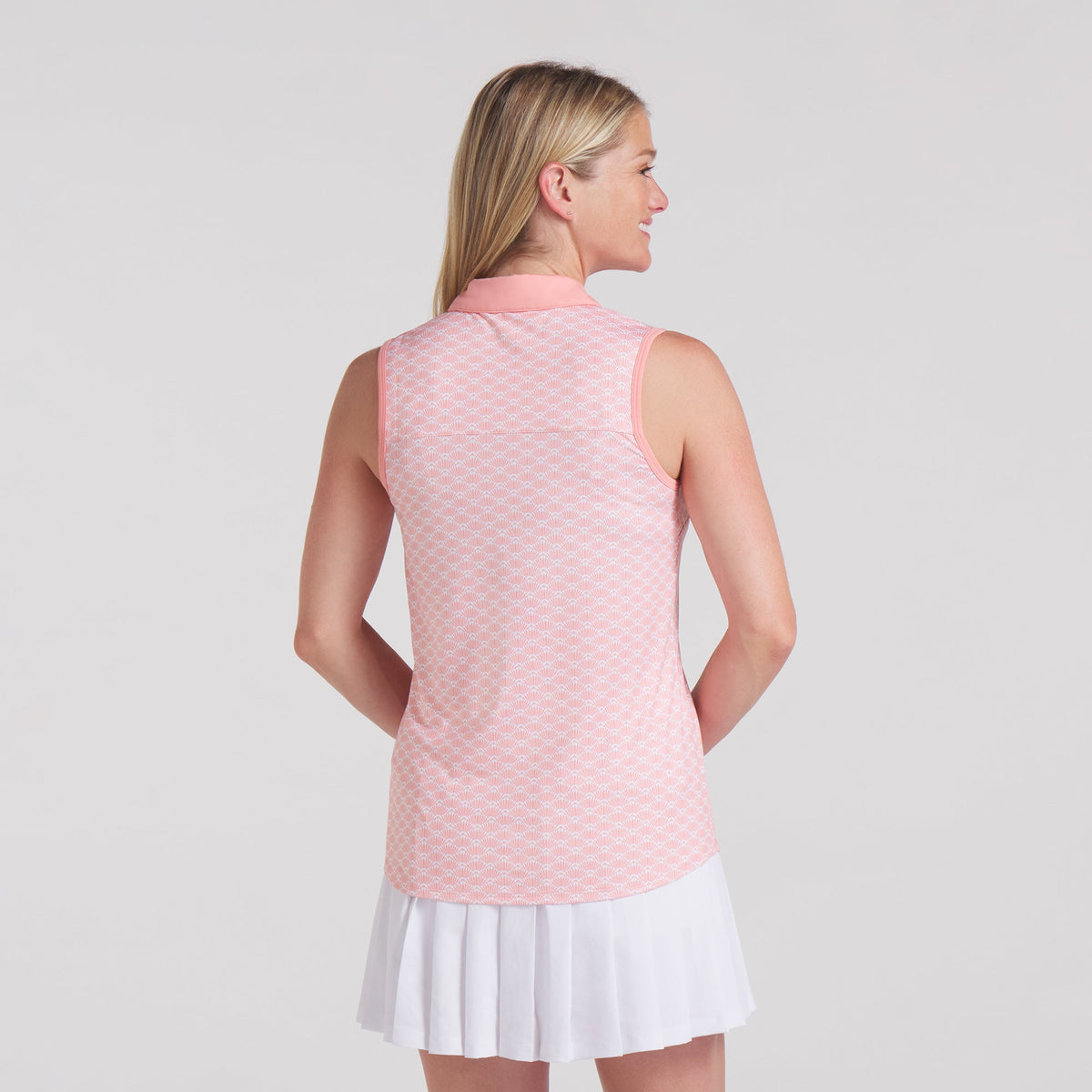 Women's CLOUDSPUN Scallop Sleeveless Golf Polo / Puma Golf Popular