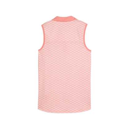 Women's CLOUDSPUN Scallop Sleeveless Golf Polo / Puma Golf Popular
