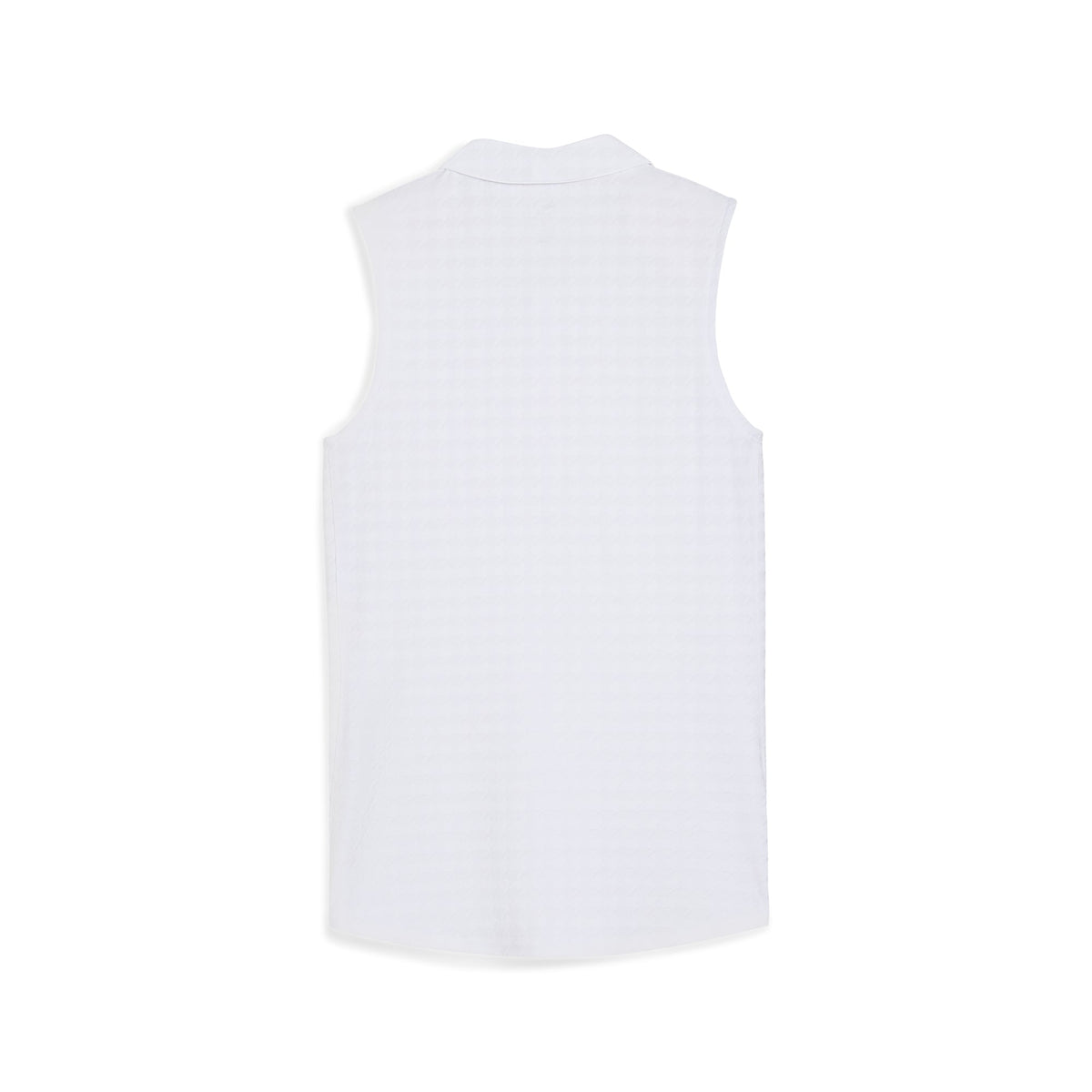Women's Houndstooth Sleeveless Golf Polo / Puma Golf Premium