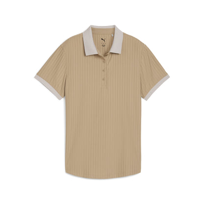 Women's MATTR Stripe Jacquard Golf Polo / Puma Golf Smart Buy