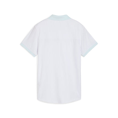 Women's MATTR Stripe Jacquard Golf Polo / Puma Golf Smart Buy