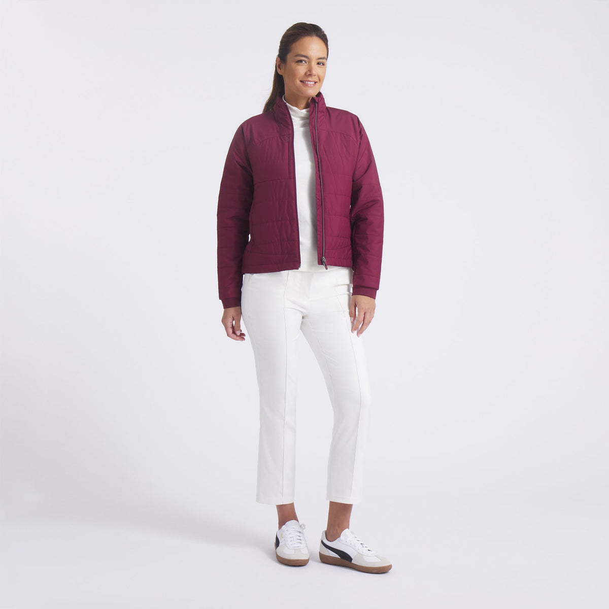 Women's Kyley Quilted Golf Jacket / Puma Golf Discount