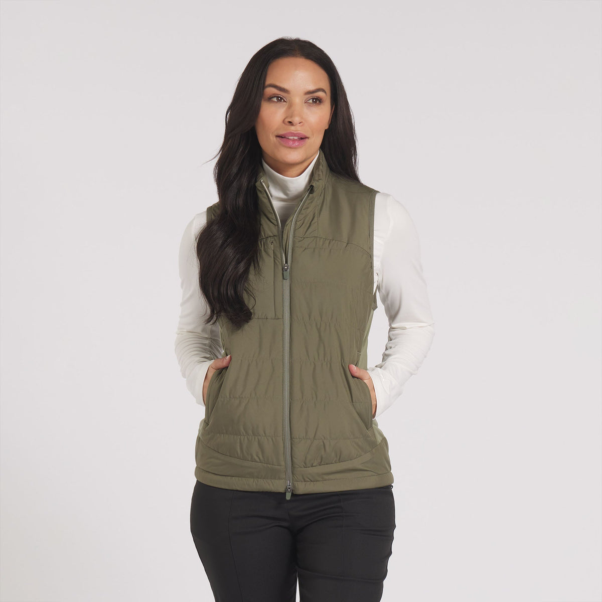 Women's Kyley Quilted Golf Vest / Puma Golf Sale