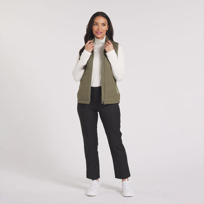 Women's Kyley Quilted Golf Vest / Puma Golf Sale