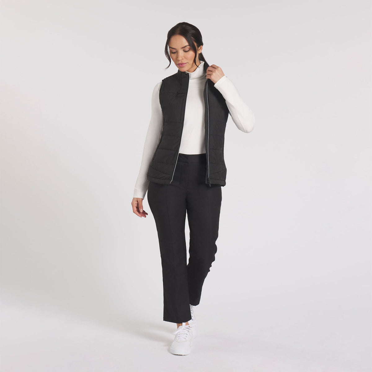 Women's Kyley Quilted Golf Vest / Puma Golf Sale