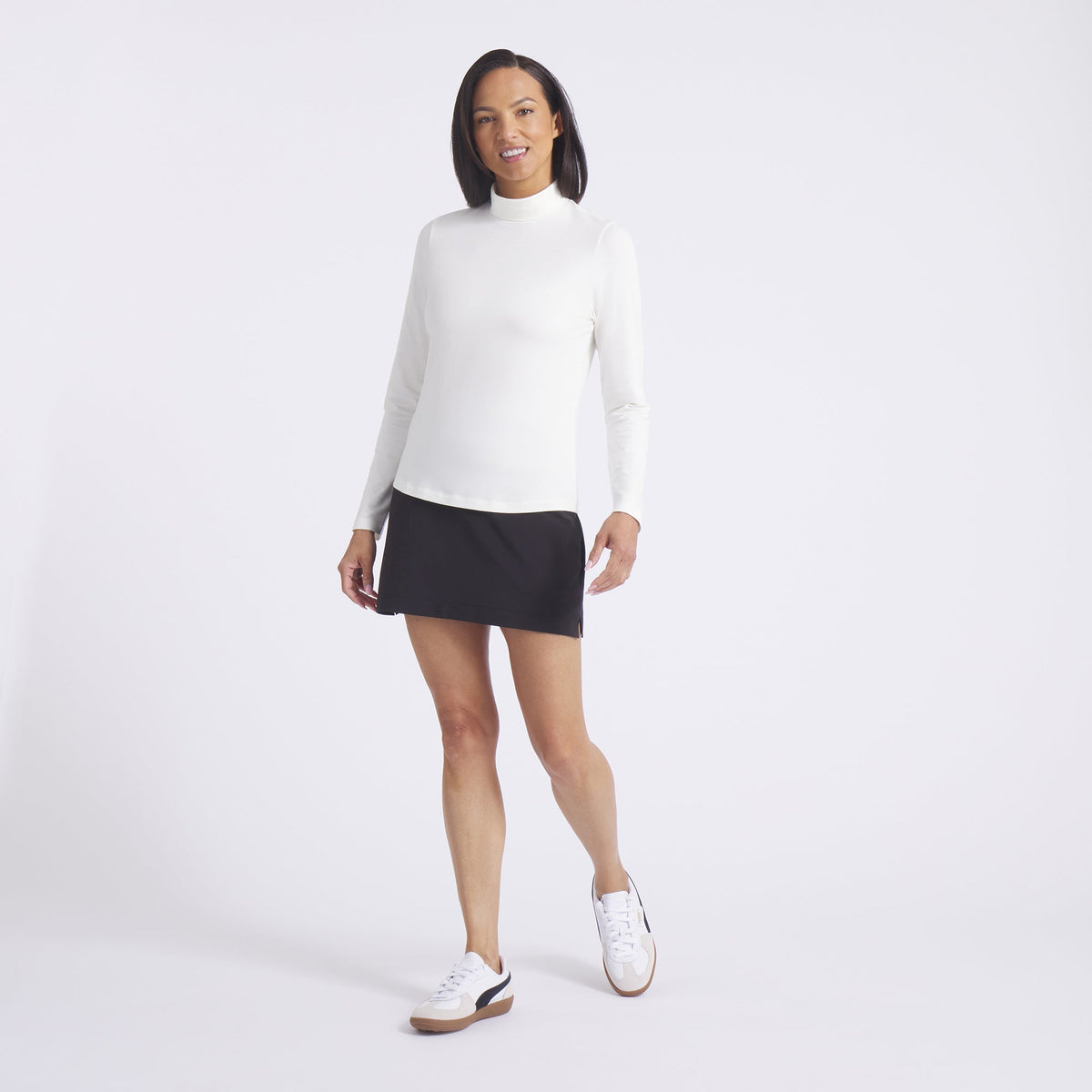 Women's Charlotte Modalon Long Sleeve Golf Shirt / Puma Golf Popular