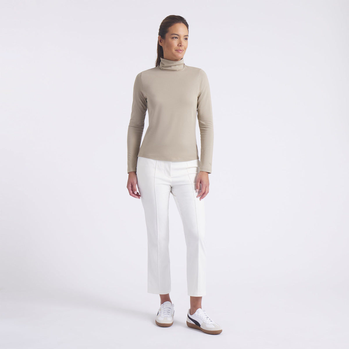 Women's Charlotte Modalon Long Sleeve Golf Shirt / Puma Golf Popular
