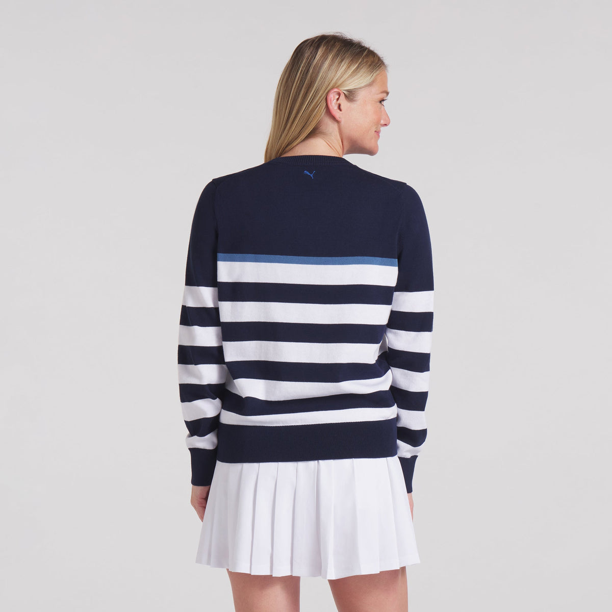 Women's Resort Stripe Golf Sweater / Puma Golf Discount