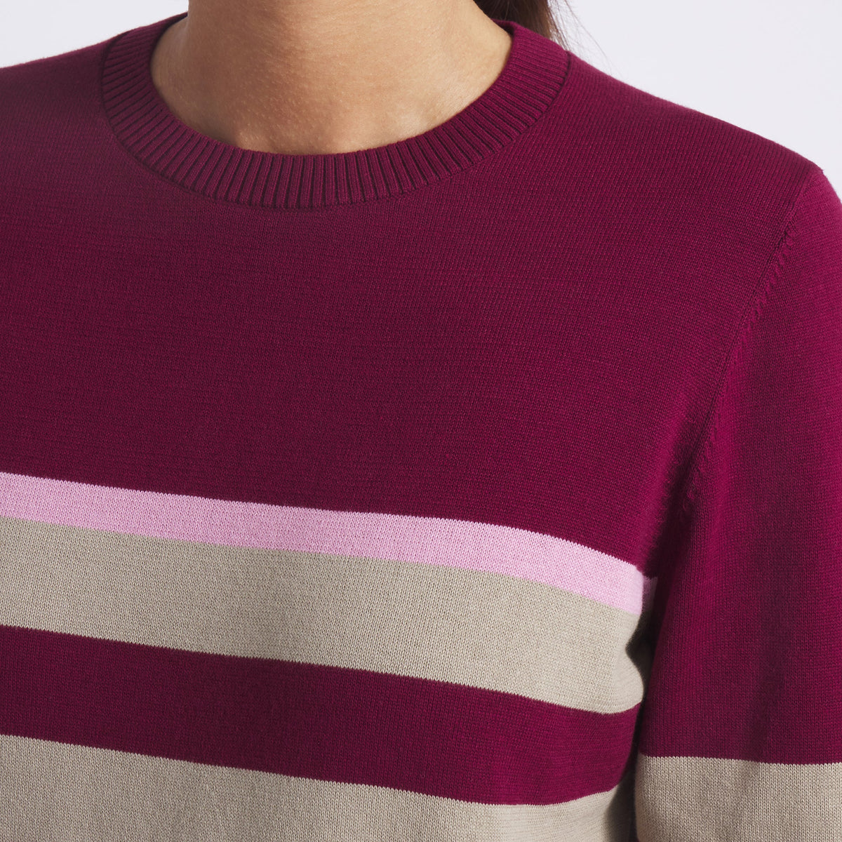 Women's Resort Stripe Golf Sweater / Puma Golf Discount