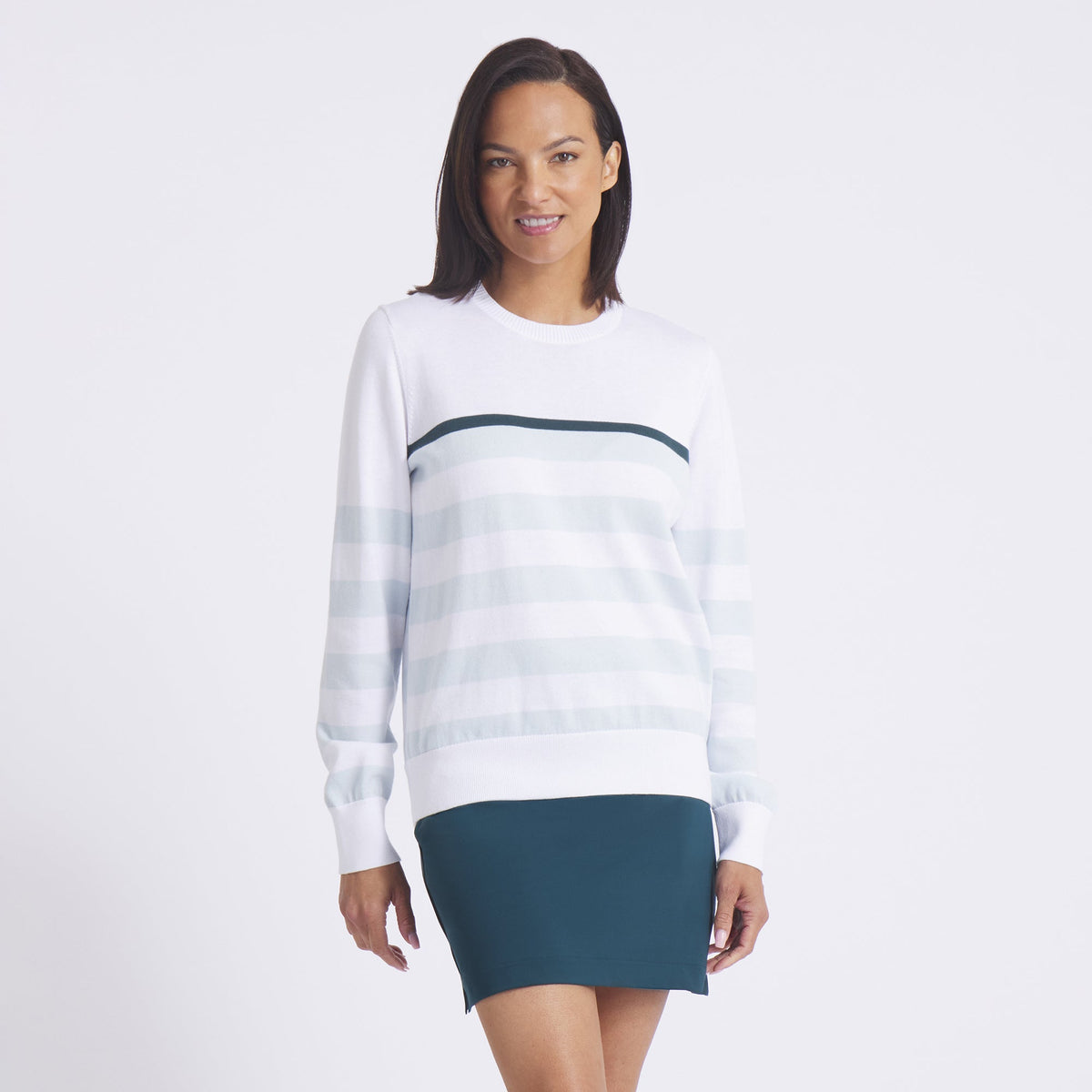 Women's Resort Stripe Golf Sweater / Puma Golf Discount