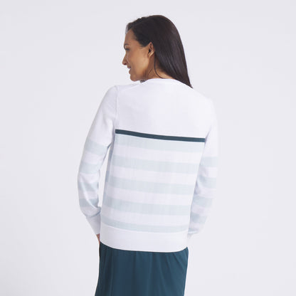Women's Resort Stripe Golf Sweater / Puma Golf Discount