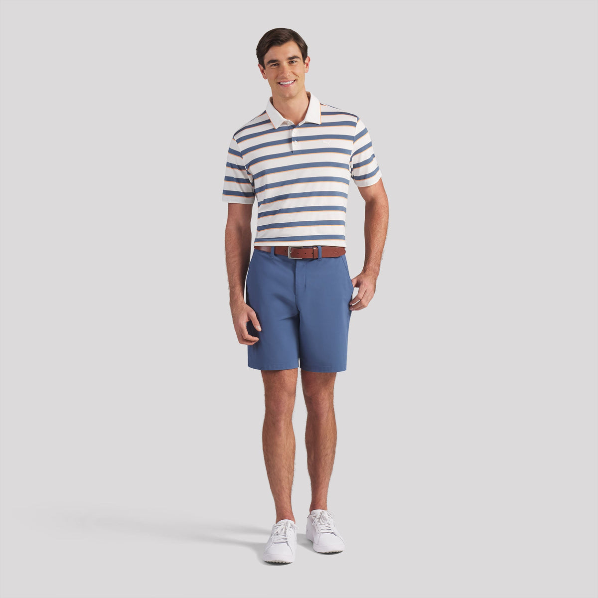 CLOUDSPUN Stripe Golf Polo / Puma Golf Featured