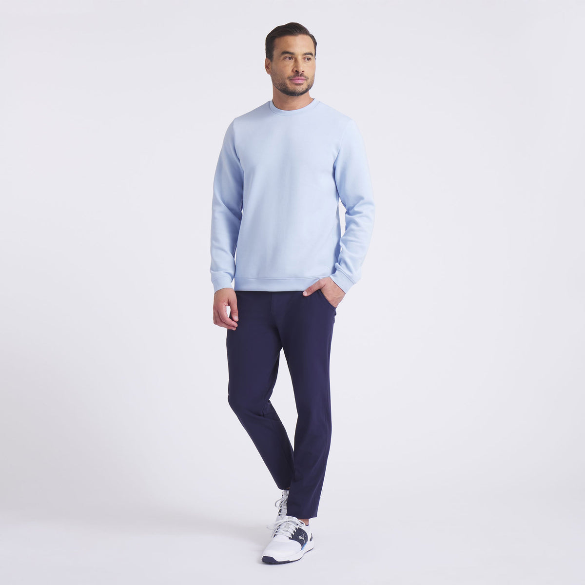 CLOUDSPUN Fleece Crewneck Golf Sweater / Puma Golf Exclusive