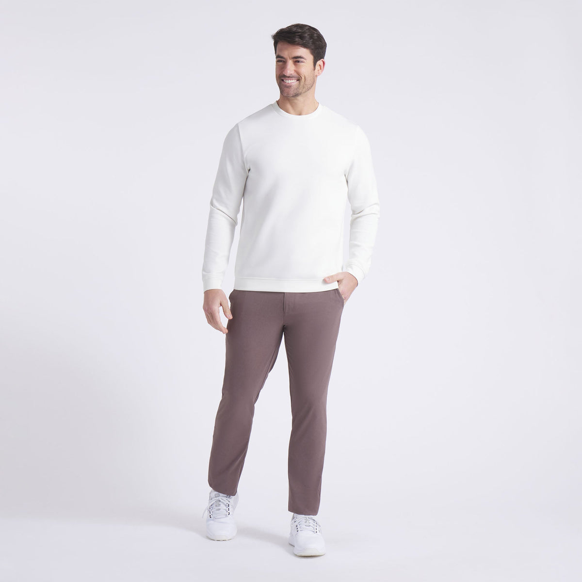 CLOUDSPUN Fleece Crewneck Golf Sweater / Puma Golf Exclusive