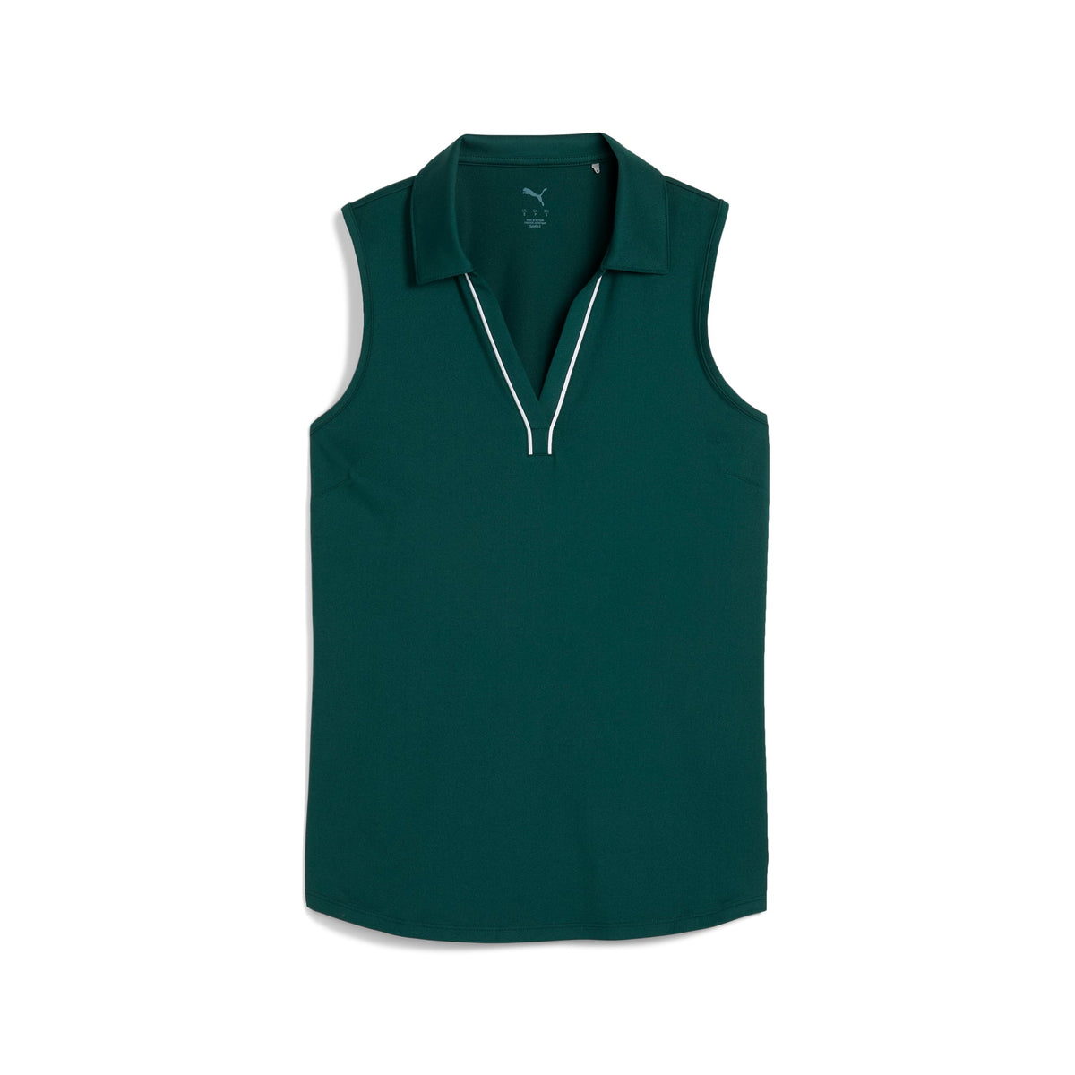 Women's CLOUDSPUN Piped Sleeveless Golf Polo / Puma Golf Recommended