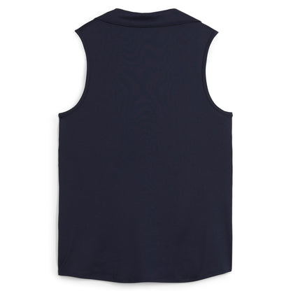Women's CLOUDSPUN Piped Sleeveless Golf Polo / Puma Golf Recommended