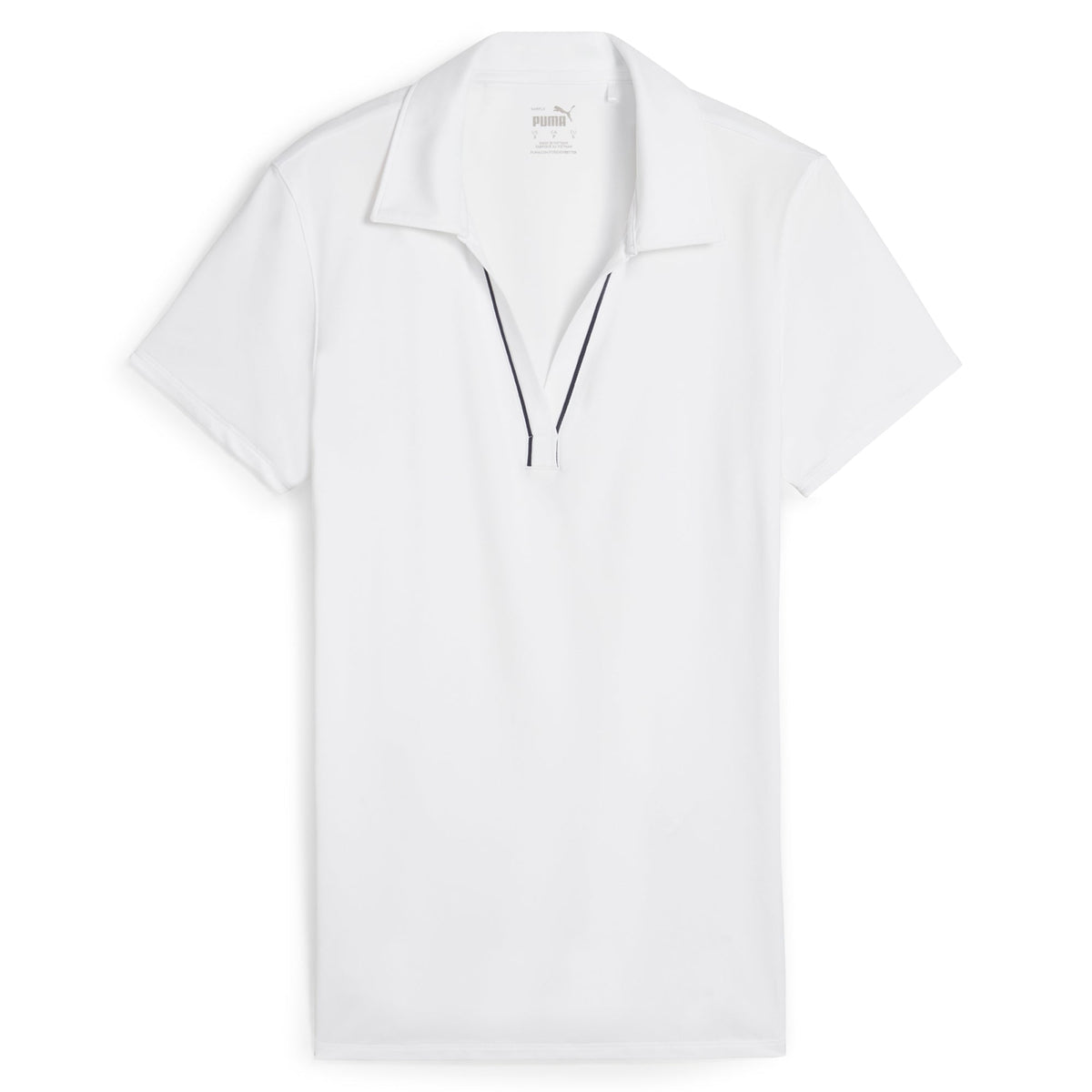 Women's CLOUDSPUN Piped Golf Polo / Puma Golf Smart Buy