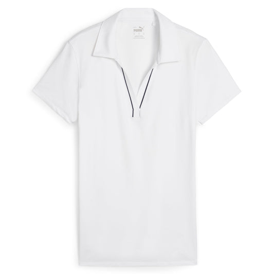 Women's CLOUDSPUN Piped Golf Polo / Puma Golf Smart Buy
