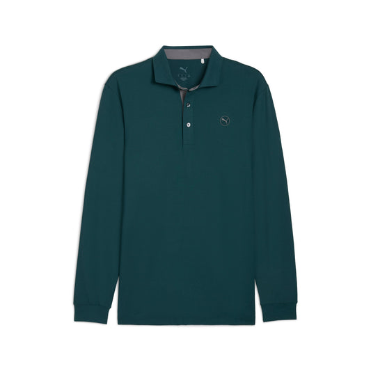CLOUDSPUN Long Sleeve Midweight Golf Polo / Puma Golf Everyday