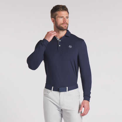 CLOUDSPUN Long Sleeve Midweight Golf Polo / Puma Golf Everyday