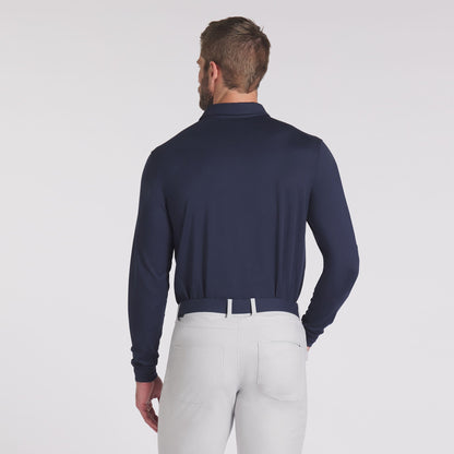 CLOUDSPUN Long Sleeve Midweight Golf Polo / Puma Golf Everyday
