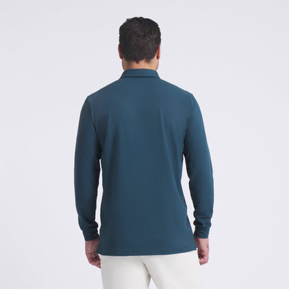 CLOUDSPUN Long Sleeve Midweight Golf Polo / Puma Golf Everyday