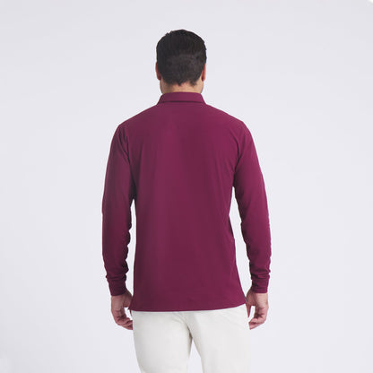 CLOUDSPUN Long Sleeve Midweight Golf Polo / Puma Golf Everyday